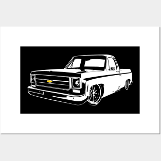 chevrolet squarebody Posters and Art